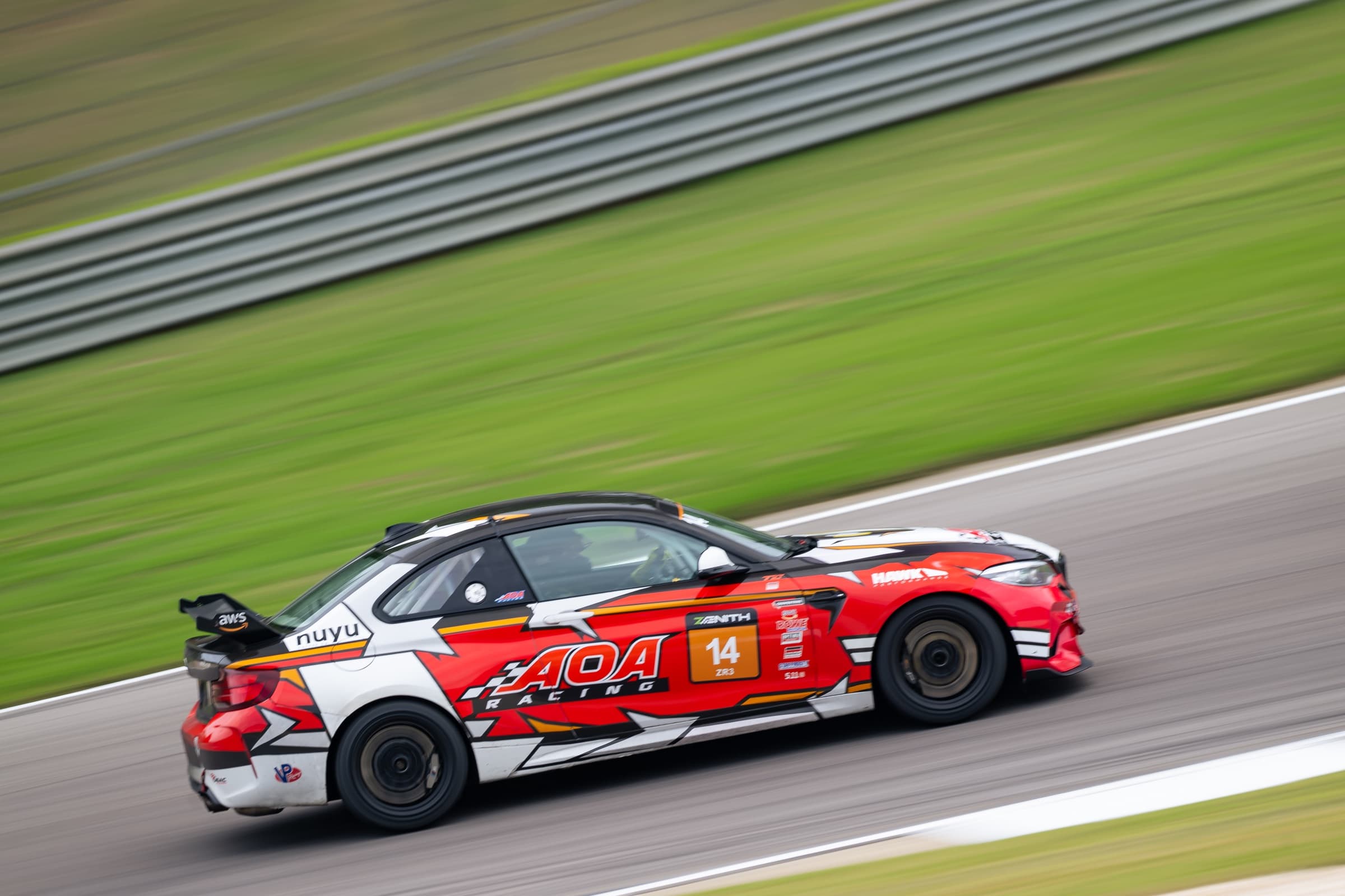 Track day action at Barber Motorsports Park